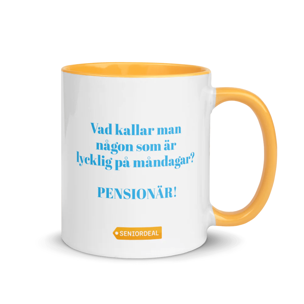 Seniordealmugg med färgad insida 2 - Seniordeal