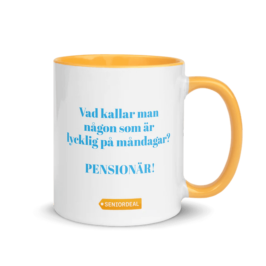 Seniordealmugg med färgad insida 2 - Seniordeal