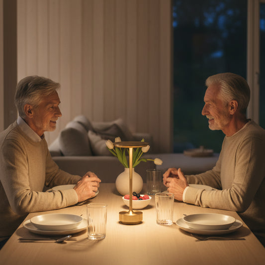 Exklusiv bordslampa med touchfunktion - Seniordeal