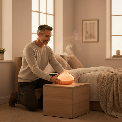 Aromaterapi med luftfuktning