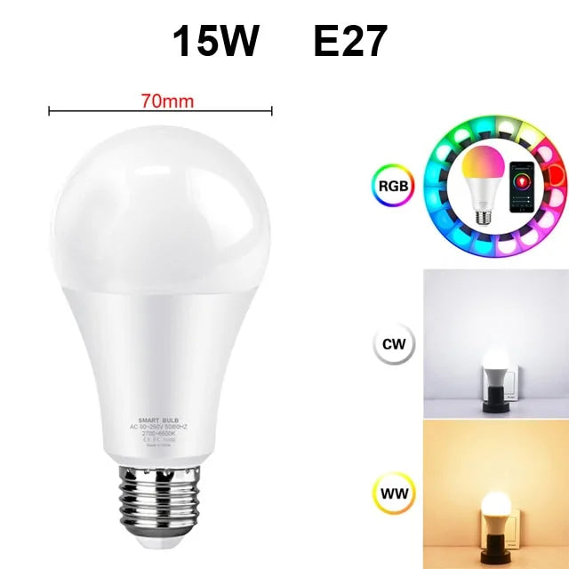 WiFi Smart LED-Lampa