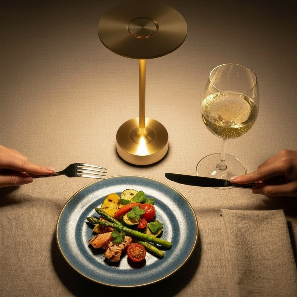 Exklusiv bordslampa med touchfunktion - Seniordeal