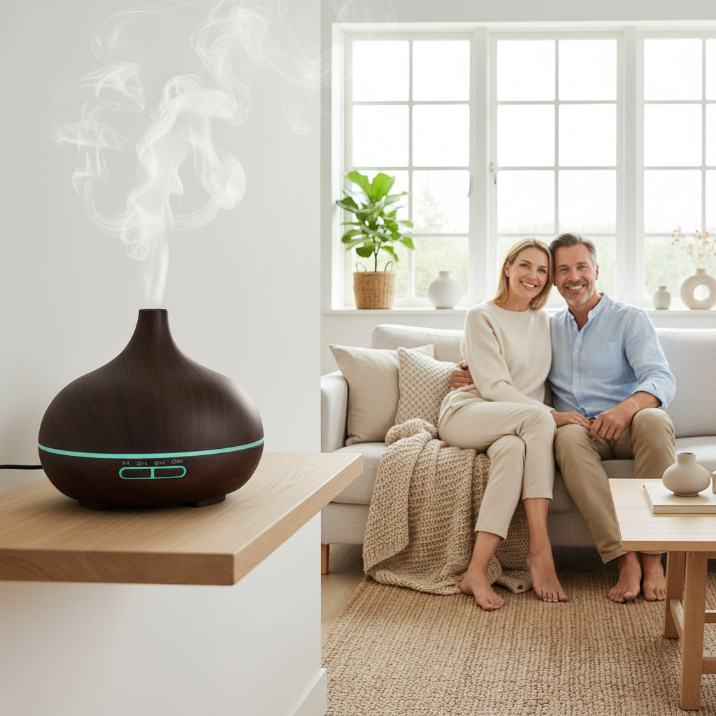 Aromaterapi med luftfuktning