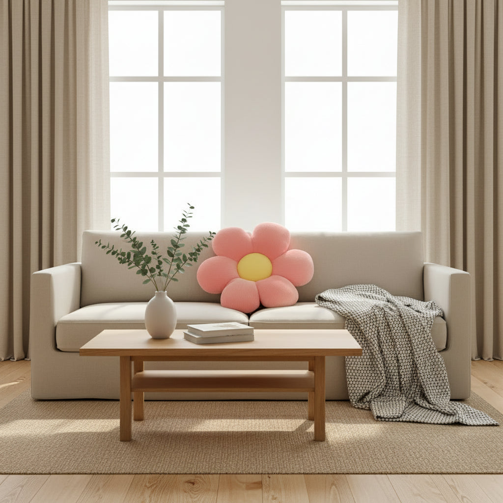 Härligt glada plyschkuddar