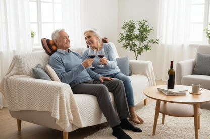 Massagekudde för värmemassage