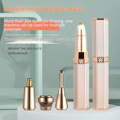 4-i-1 Epilator i lyxigt kit